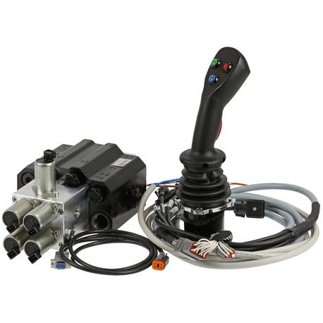 ETUKUORMAINVENTTIILI 90L SÄHKÖOHJAUS+JOYSTICK